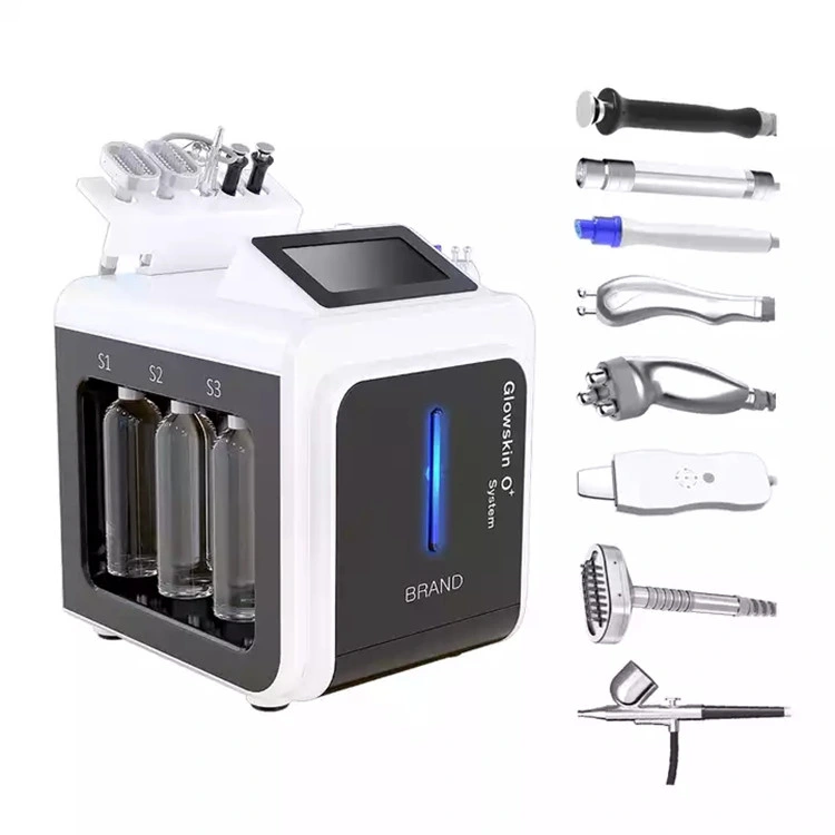 10 in 1 PDT Light Therapy RF Oxygen Spray Hydra Dermabrasion Machine for Skin Whitening