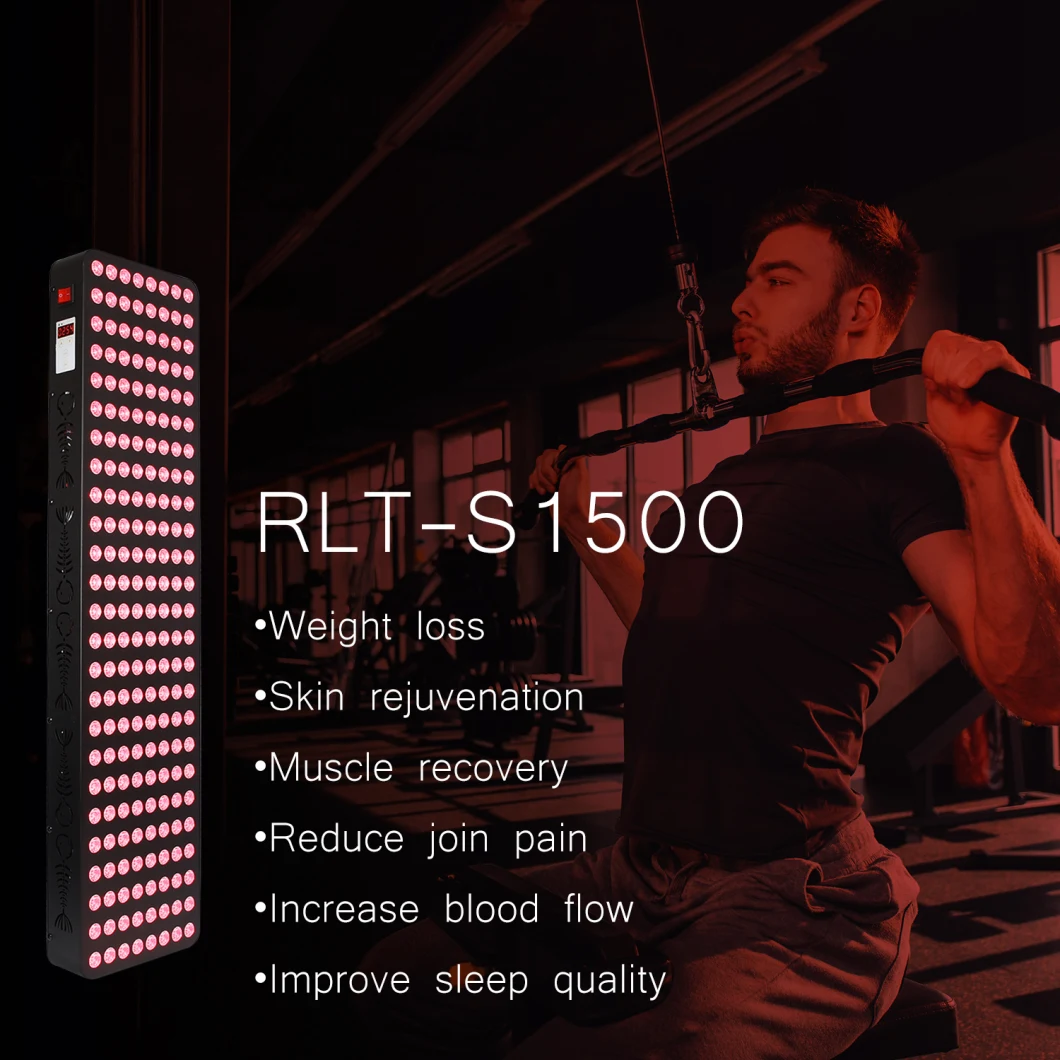 Rlttime Red Light Therapy Bed Full Body Red Near Infrared LED Light Therapy Ptd Panel for Anti-Aging & Relieving Fatigue