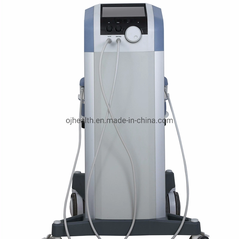 Best Selling Vertical Dual Channel Physical Therapy Shockwave Machine Eswt Shock Wave Therapy Equipment