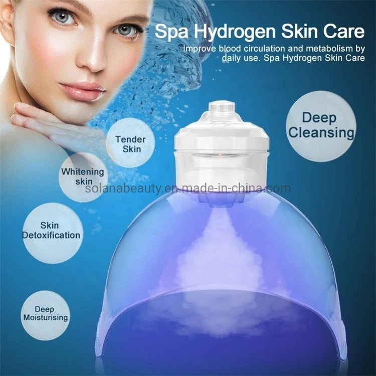 New Arrival H2O2 PDT LED Light Therapy Facial Mask Hydrogen Skin Care Machine