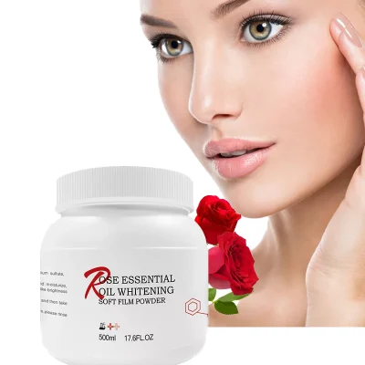 Geleia Nutritiva Facial Hidratante Peel Off Máscara Facial Iluminadora em Pó Vc