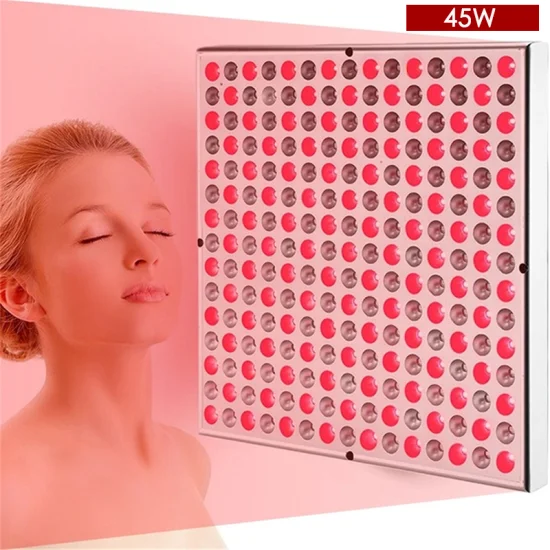 Chegada nova 45W LED vermelho infravermelho painel de terapia de luz de corpo inteiro 630nm 660nm 850nm para dispositivos de terapia de luz de LED vermelho 45W antienvelhecimento