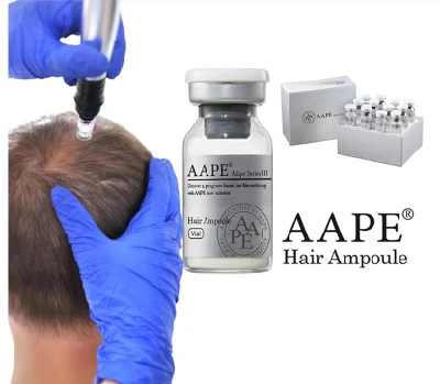 Aape Efficient Hair Growth Stem Cell Women Men Regrowth Factors Anti Hair Loss Care Treatment para prevenção de queda de cabelo, reparação de cabelo e pele anti-rugas